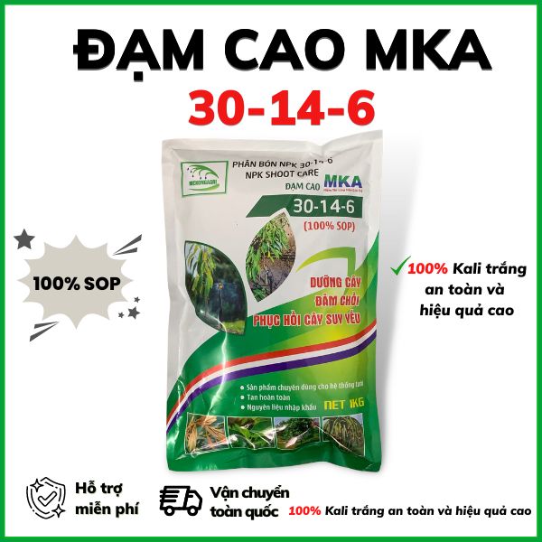 Phân bón đạm cao 30-14-6 MKA Mekongagri