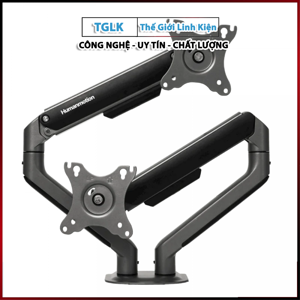 Giá đỡ màn hình human motion t6 / pro / pro dual arm - hàng chính hãng