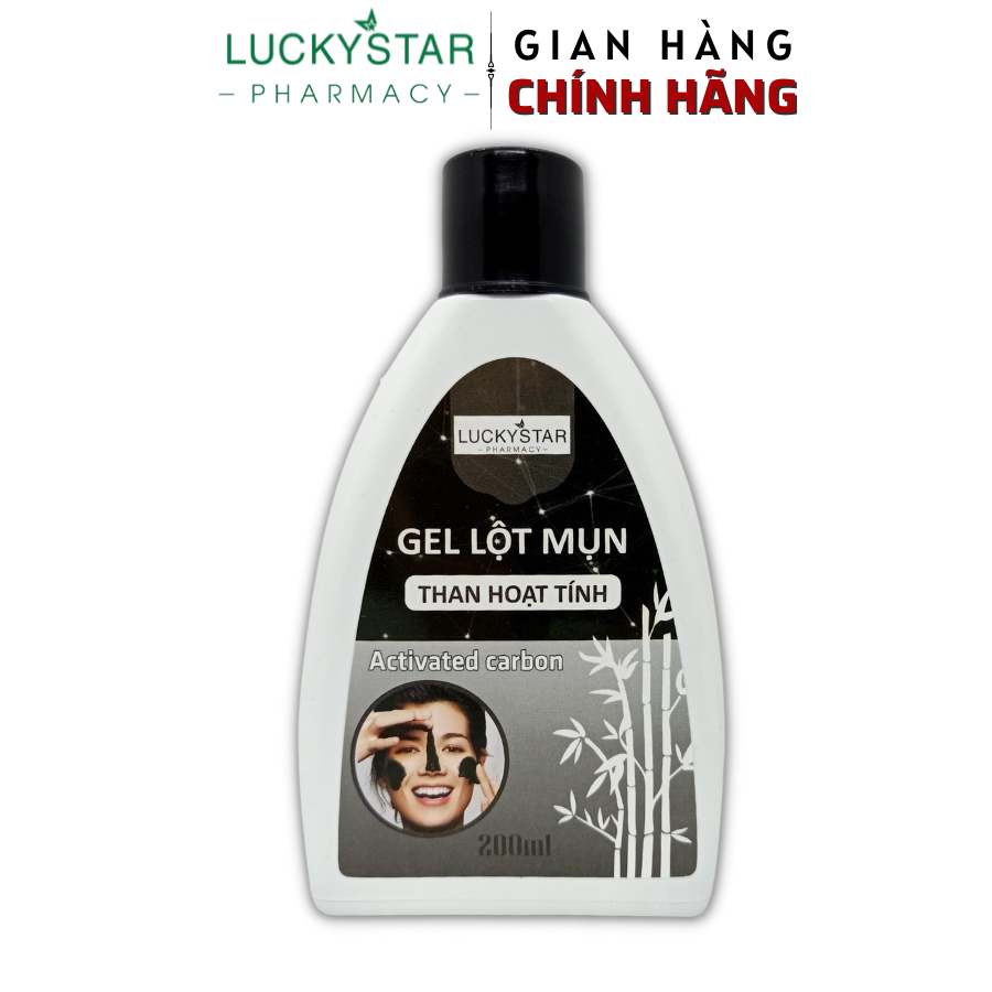Gel Lột Mụn Than Hoạt Tính Lucky Star