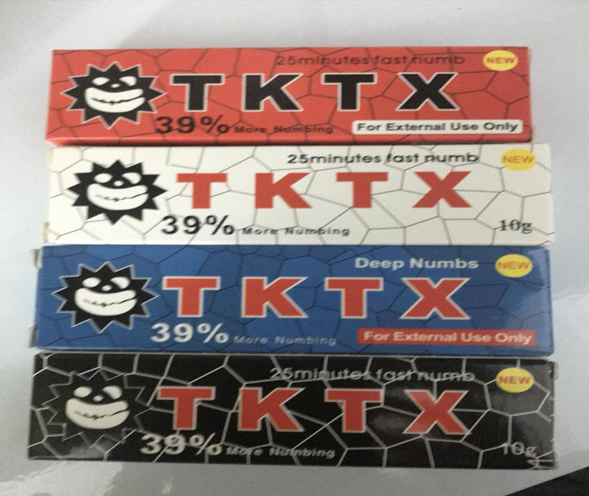 [Set 2 tip] Kem tê TKTX phun xăm Môi mày mí mắt 10g