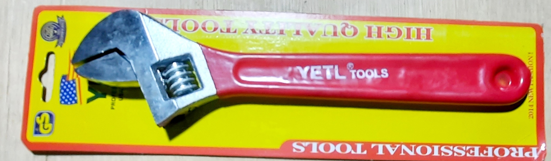 Mỏ lết 8, 10, 12 yetl bọc nhựa đẹp giá rẻ