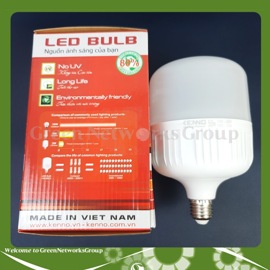 Bóng đèn led bulb 3W 7W 9W 50W 65W siêu sáng siêu tiết kiệm Greennetworks