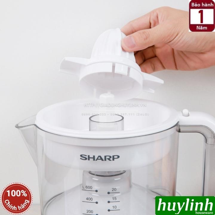 Máy vắt cam Sharp EJ-J256-WH - Công suất 25W - 2 đầu vắt