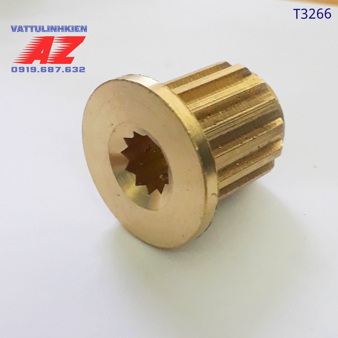 Ốc Cavia đồng thau mâm máy giặt 11 răng