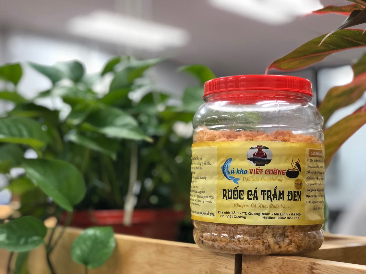 Compo 3 bịch Ruốc cá trắm đen rất ngon thơm ngon béo béo