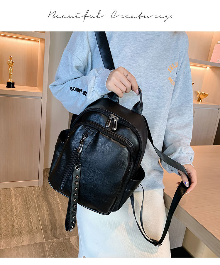 Balo Nữ Thời Trang Da Trơn Mềm H113