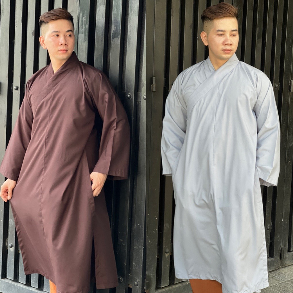áo tràng vải silk - dành cho phật tử