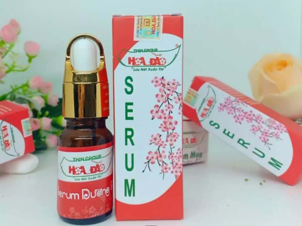 [HCM]Serum Dưỡng Da Hoa Đào