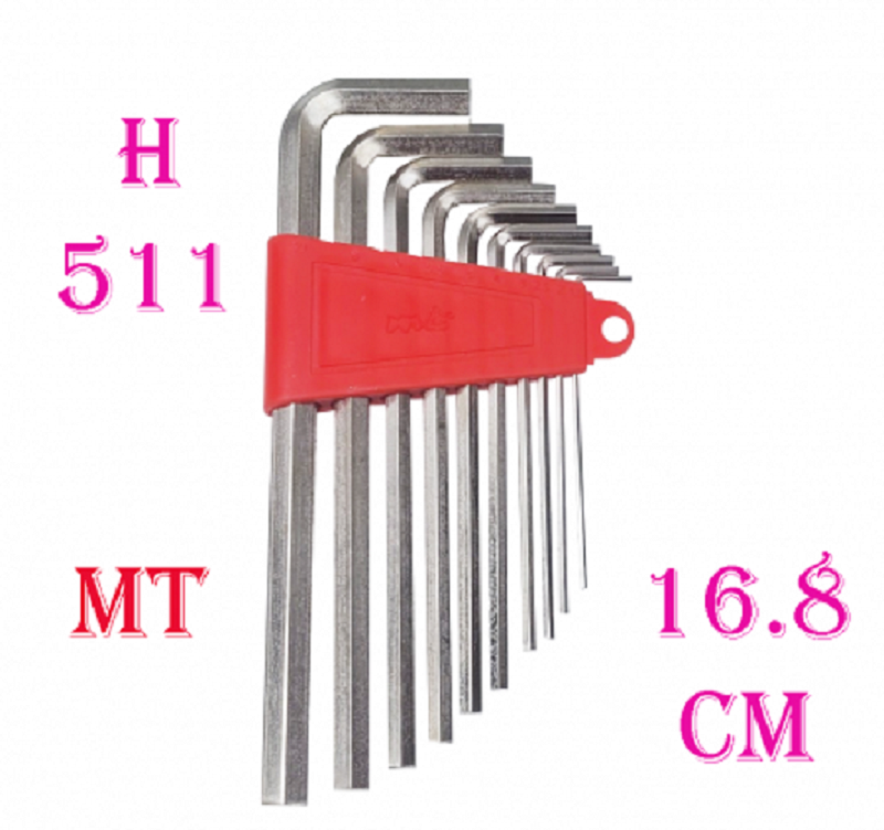 BỘ DỤNG CỤ LỤC GIÁC 10 MÓN H511