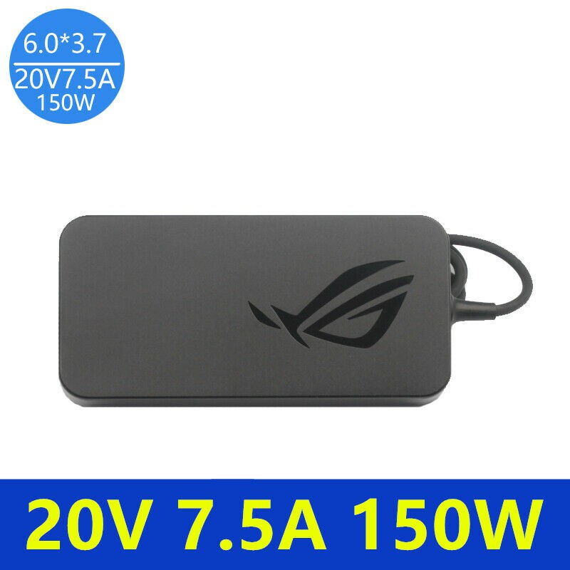 Sạc laptop asus 20v 7.5a 150w 6.0*3.7mm asus rog g531gt g731gt fx505gt fx95d vx60g adp-150ch b g531gt-bq012t fx505dt