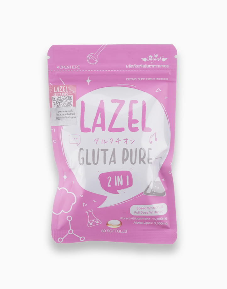 Viên trắng da Lazel Gluta Pure 2 in 1 Thái Lan
