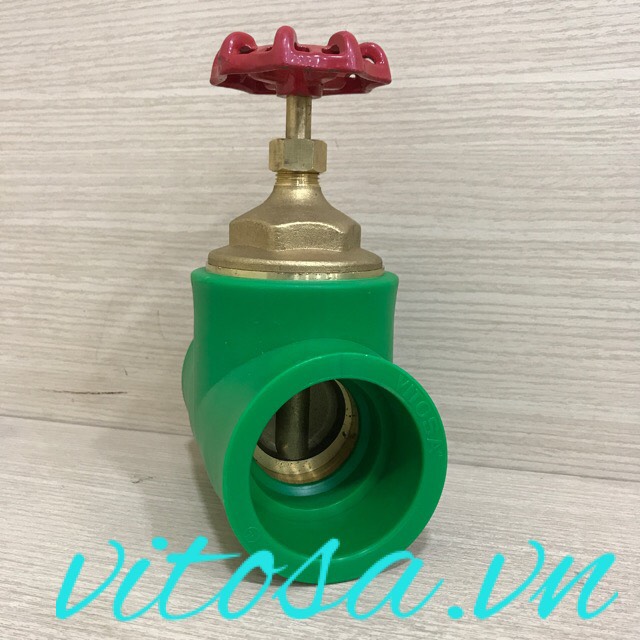 Van cửa đồng 20 - Xanh phụ kiện