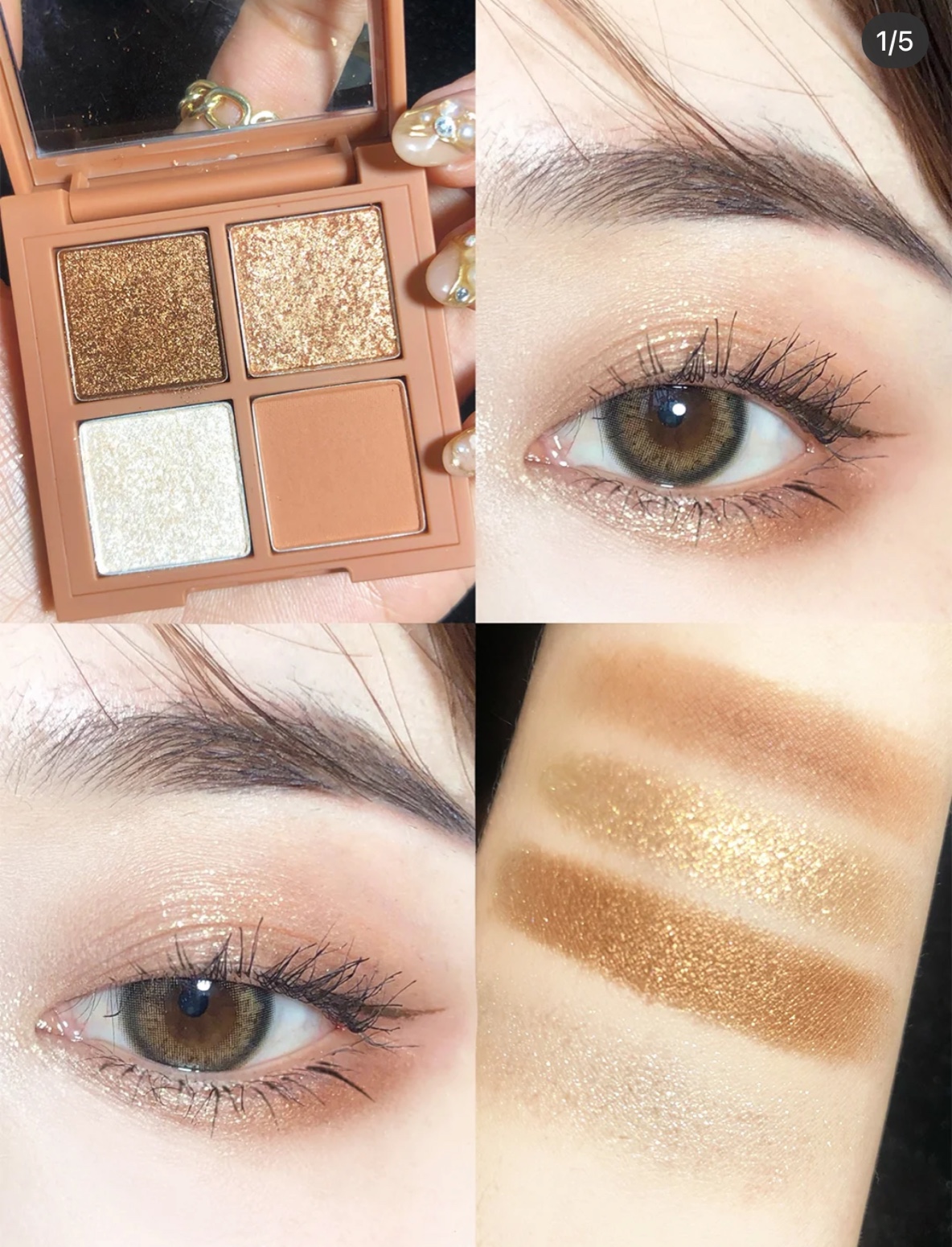 Phấn Mắt 3CE Multi Eye Color Palette #Casual Talk ( 4 ô)