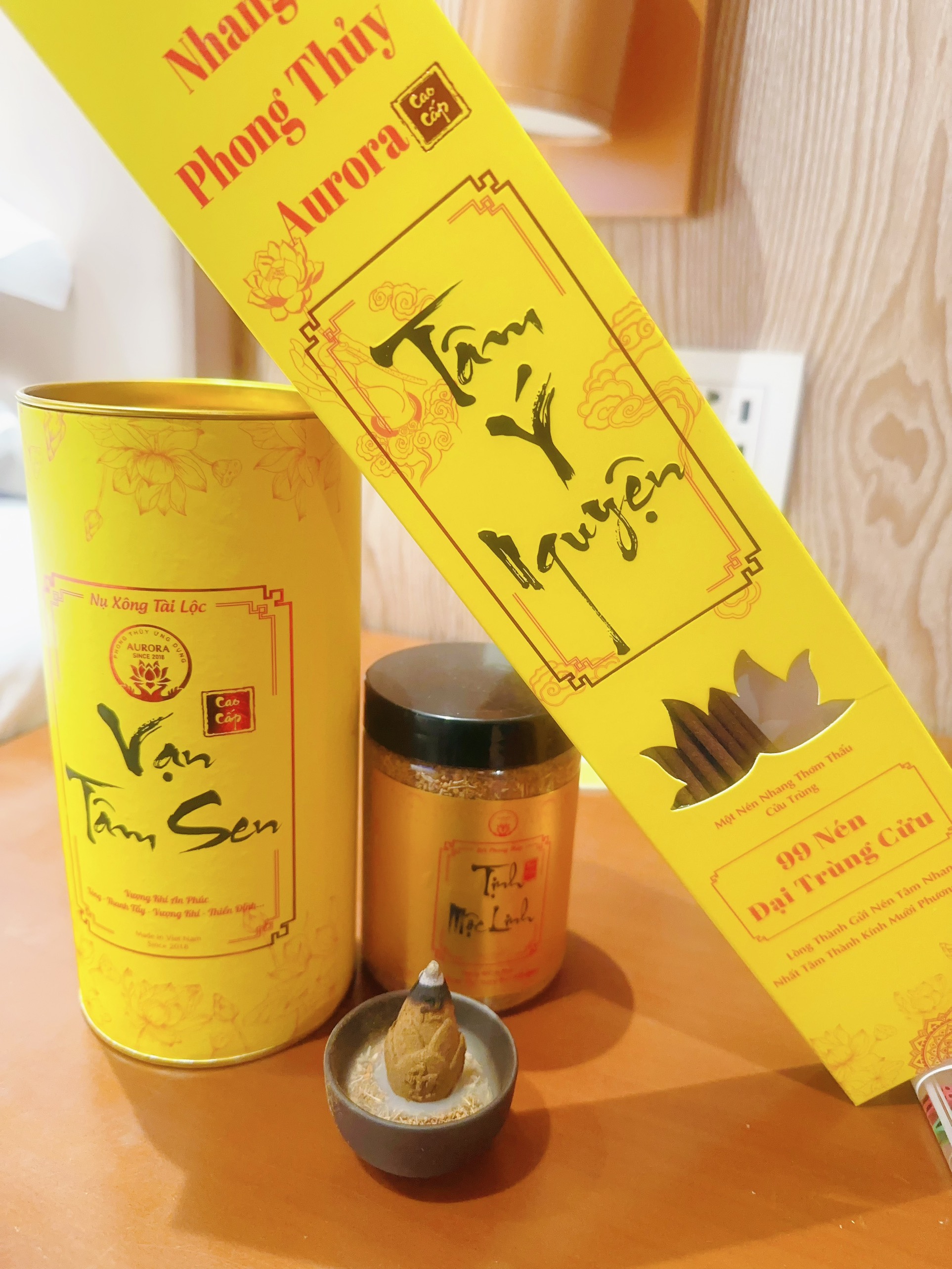 Nhang Sạch Tâm Ý Nguyện -100% Không Hoá Chất