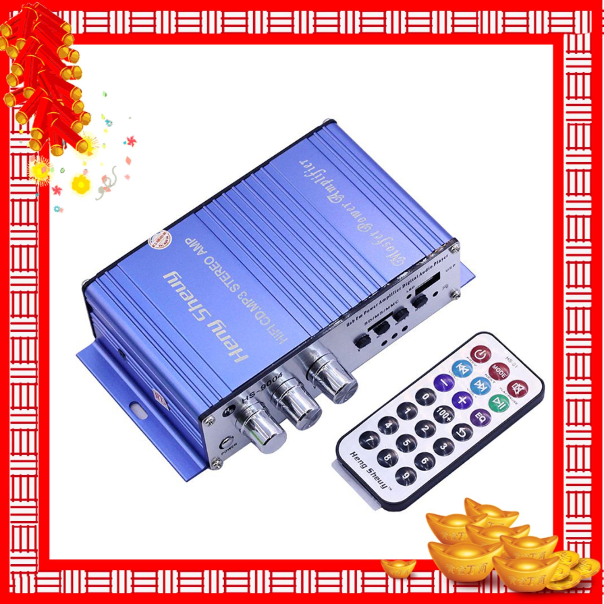 ÂM LY HS9004 35W+35W 12V-5A SD/TF/MMC/USB