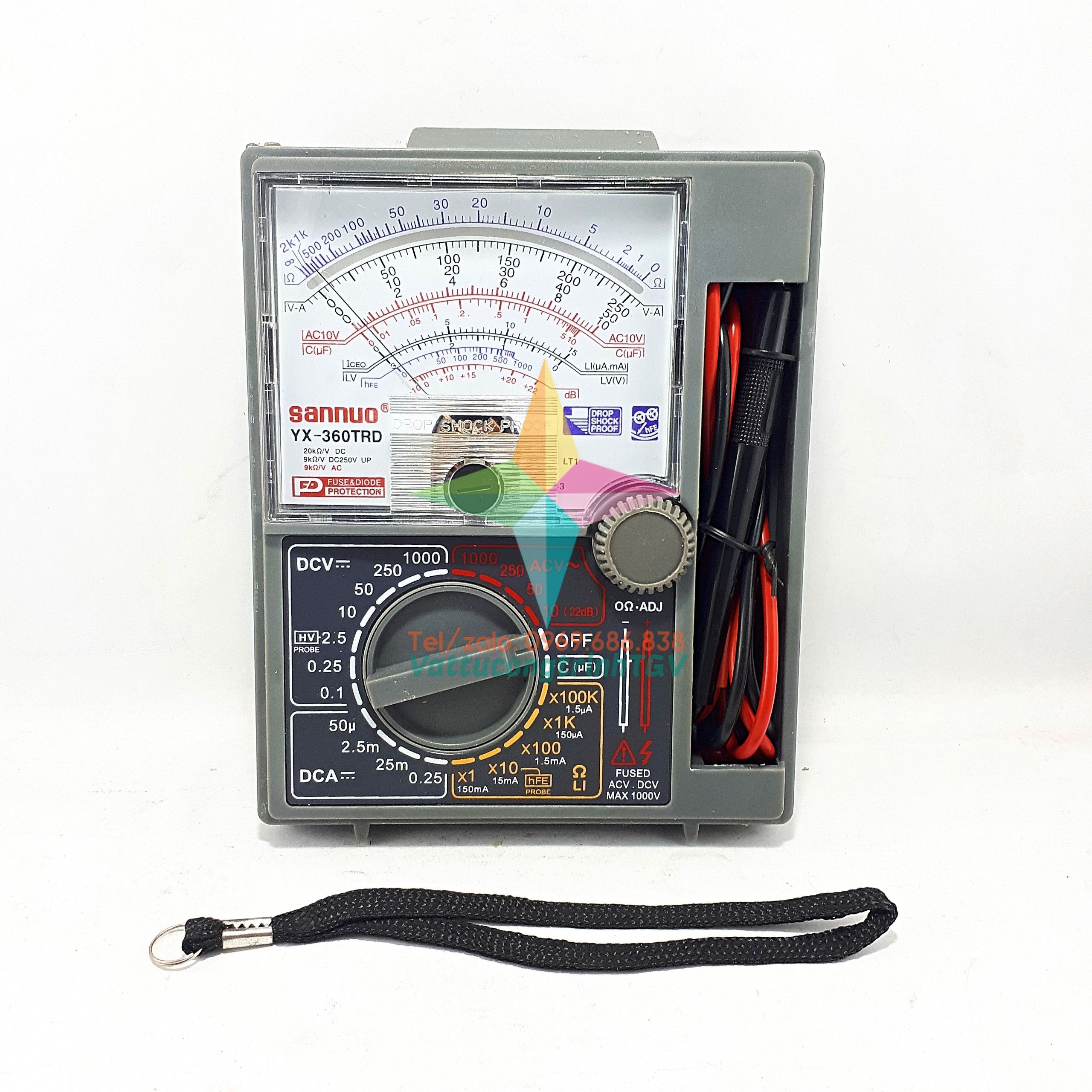 Đồng hồ vạn năng kim YX-360 TRD