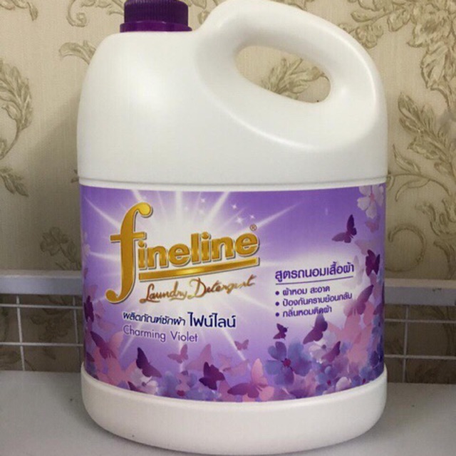 Nước Giặt Fineline 3000ml Thái Lan (Màu Hồng)