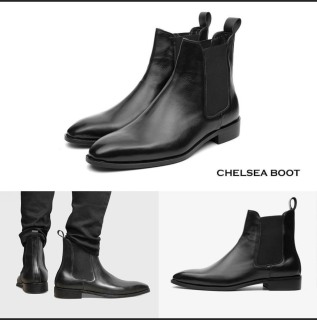 Giày boot classic chelsea boot - Black thumbnail