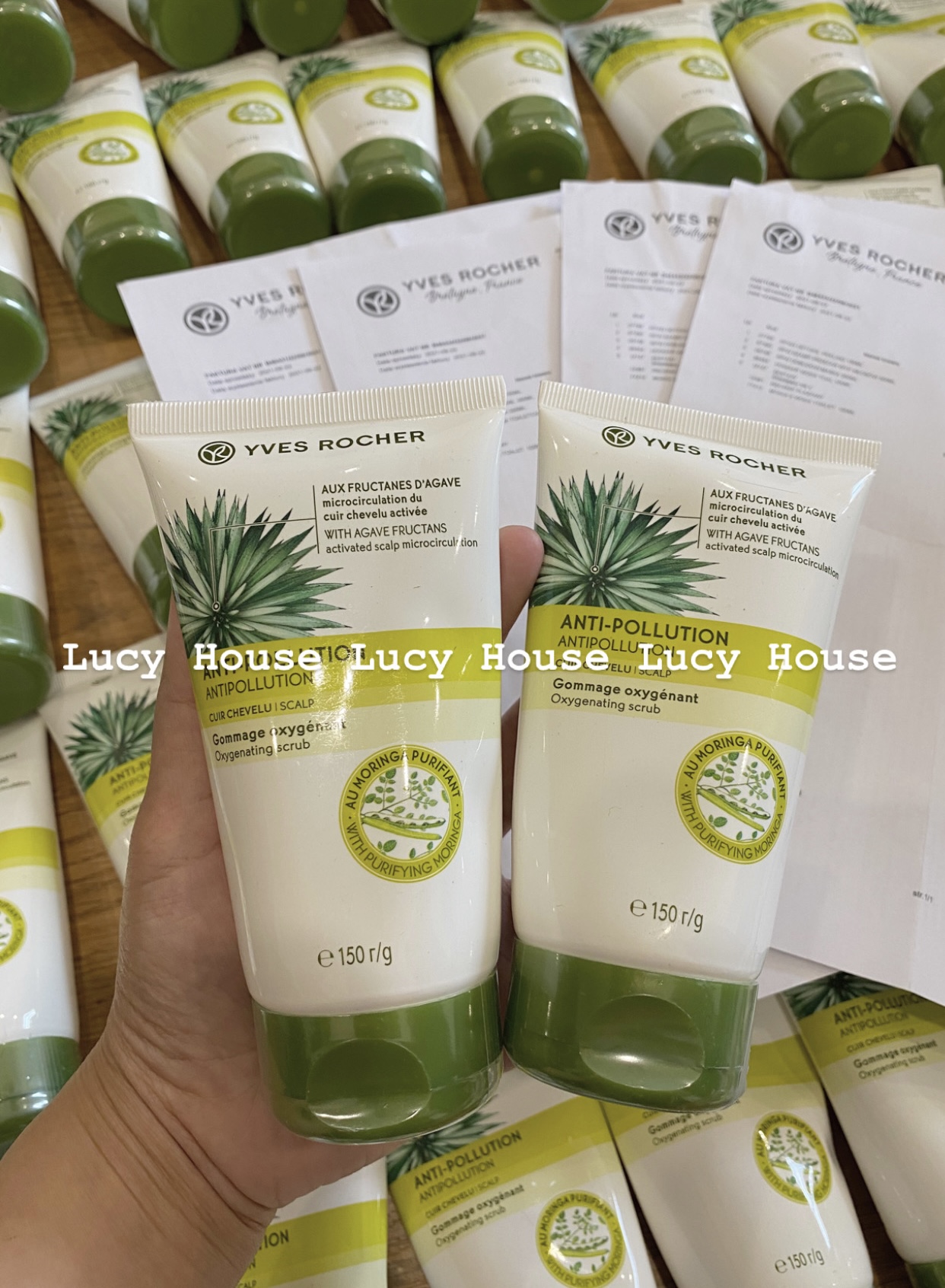 Tẩy da chết da đầu Yves Rocher
