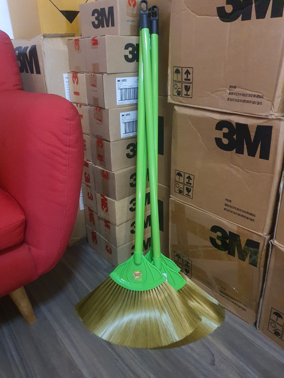 Chổi quét nhà nylon cao cấp 3M Scotch Brite