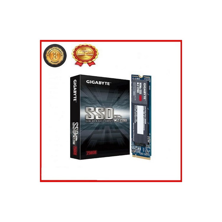 Ổ cứng gắn trong ssd m2 gigabyte 256g 2280 pcle - bảo hành 12 tháng