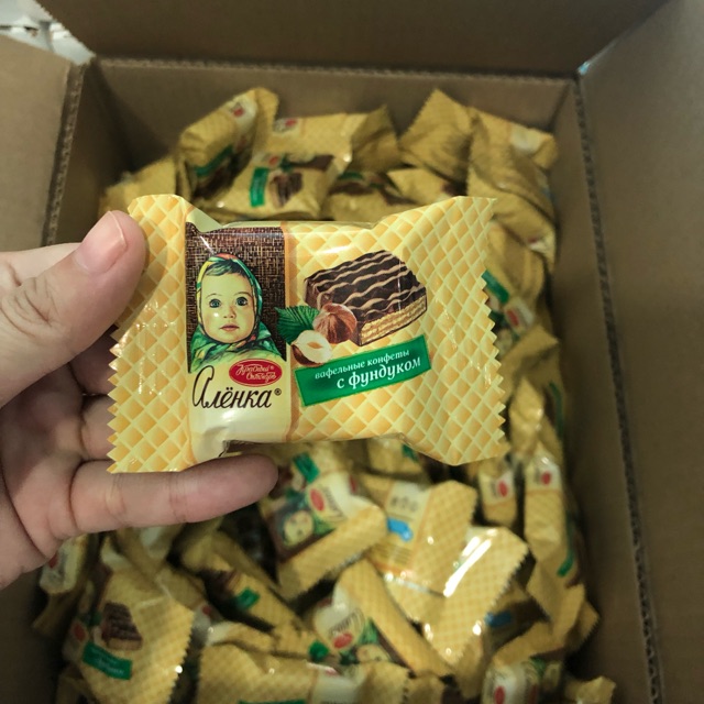 Bánh mềm phủ socola của Nga 250g