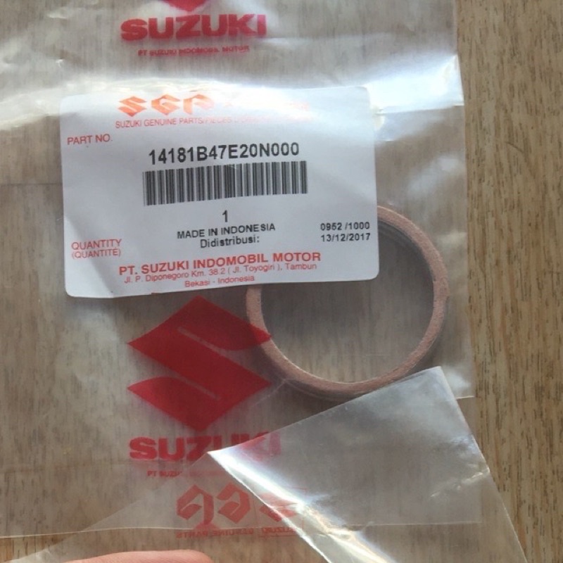 Ron cổ pô satria raider suzuki chính hãng indonesia