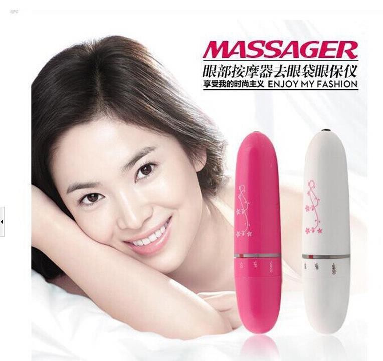 MÁY MASSAGE MẮT MINI HIỆU QUẢ TỐT (Tặng Kèm 1 Pin + 1 Quà Ngẫu Nhiên) - Electric Mini Vibrations Pouch Eye Massage Pen (Bút Massage mini cầm tay, máy mát xa mắt mini)