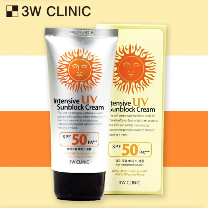 [HCM]Kem Chống Nắng 3W Clinic Intensive UV