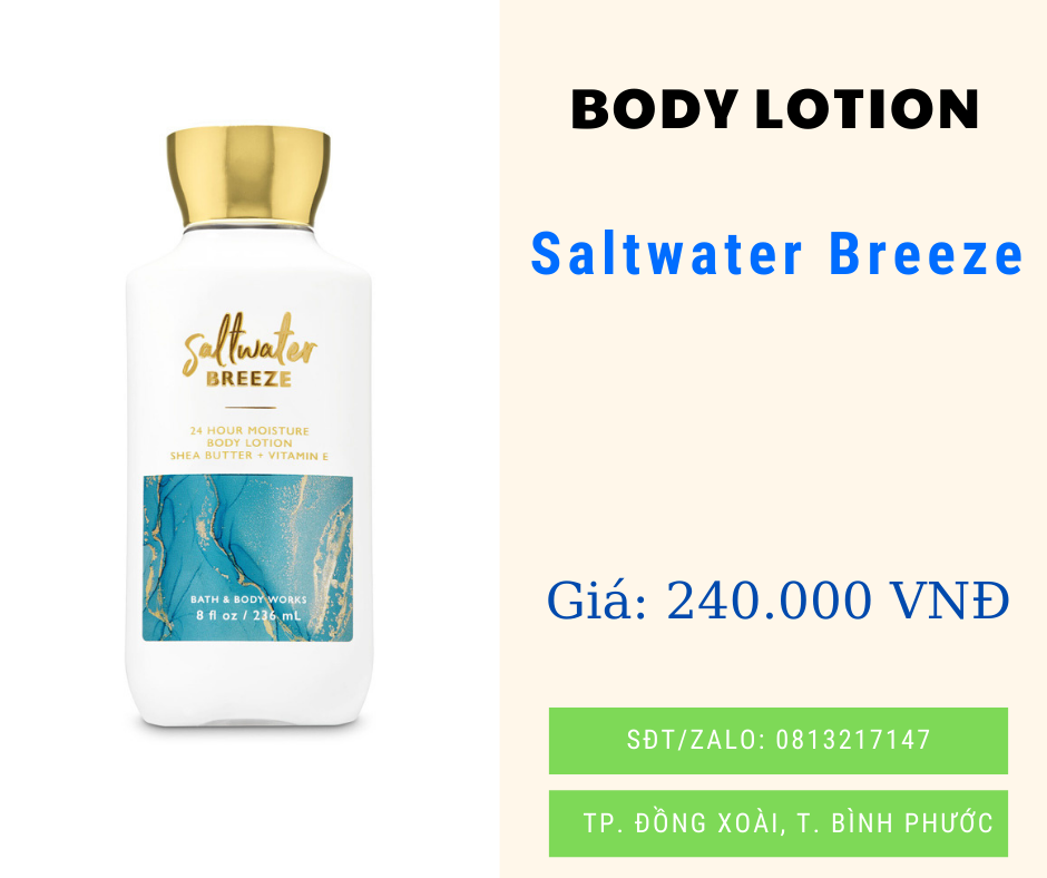 [BBW] Body Lotion dưỡng thể bath & body work  236ml