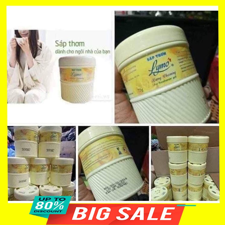 Sáp thơm Lymo thơm phòng, thơm nhà tắm, tủ quần áo