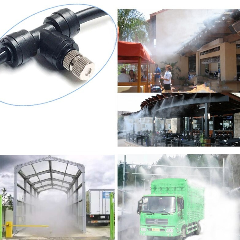 Bộ 10 béc phun sương inox số 4