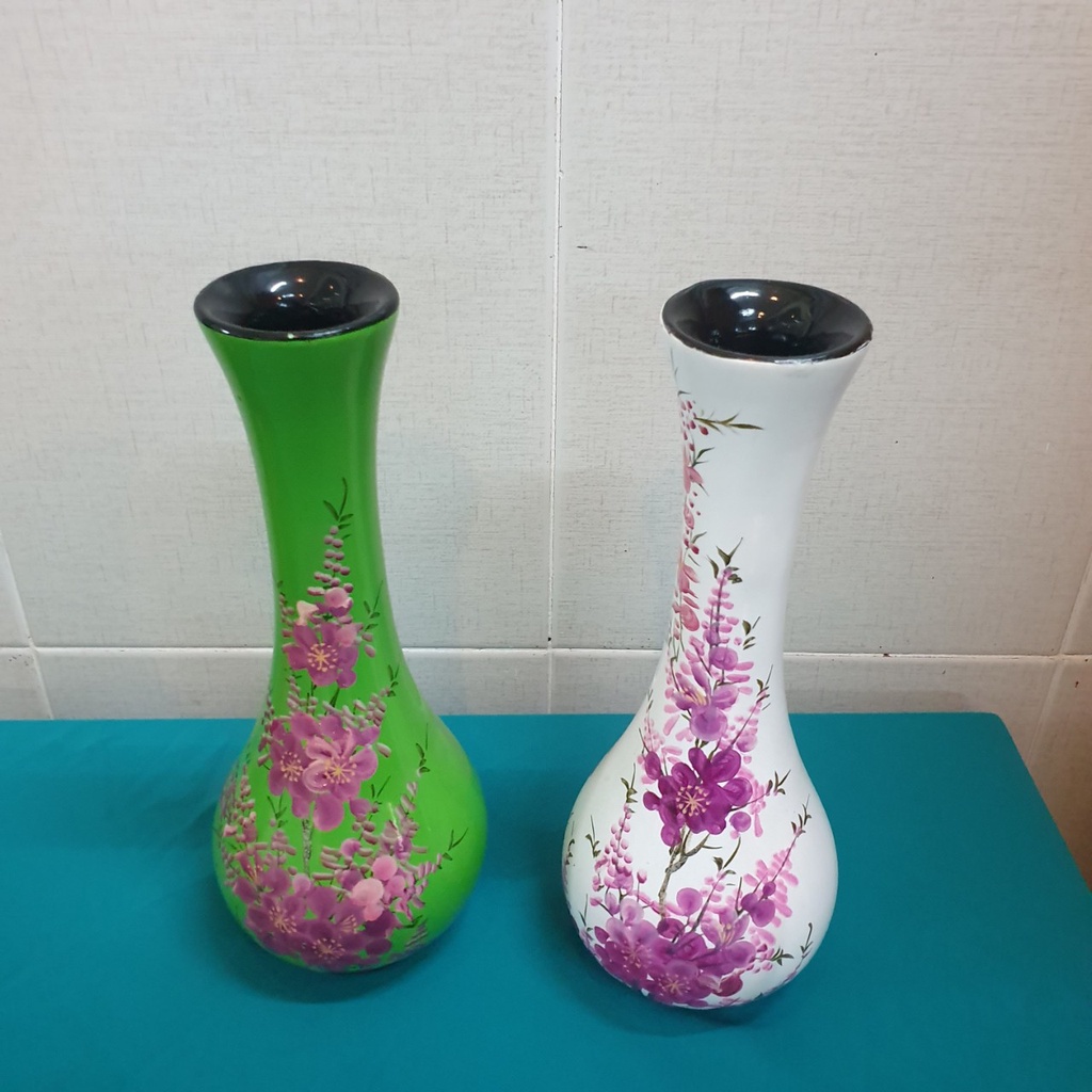 Bình Hoa Sơn Mài Cao Cấp Thanh Bình Lê size 25x11 cm