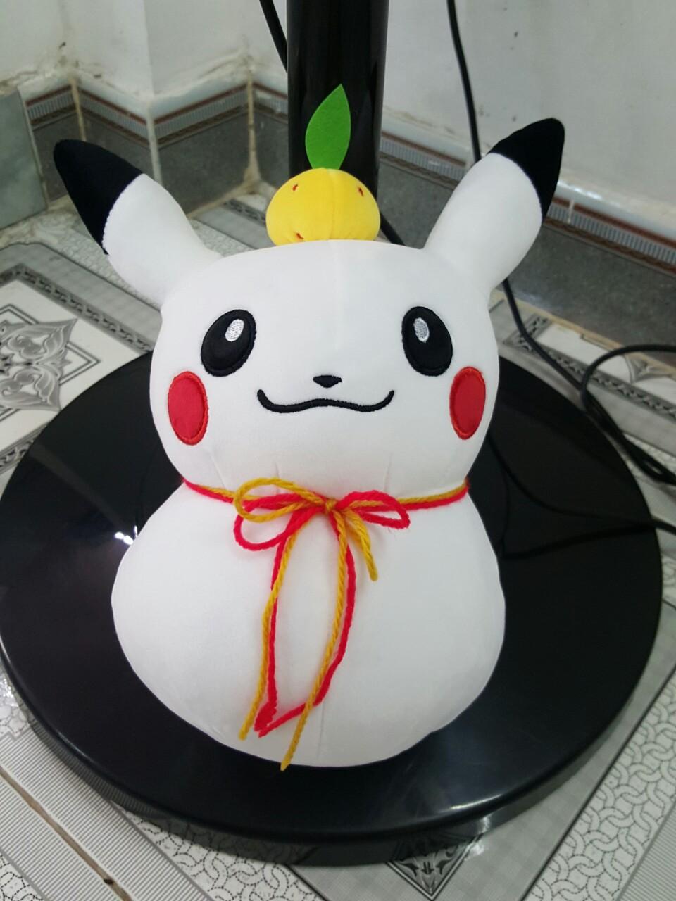 [Hcm]Gấu Bông Pokemon Pikachu Lật Đật (30cm)