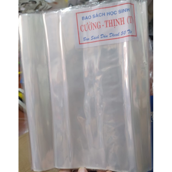 combo 20 tờ bìa kiếng bọc sách vở 24cm