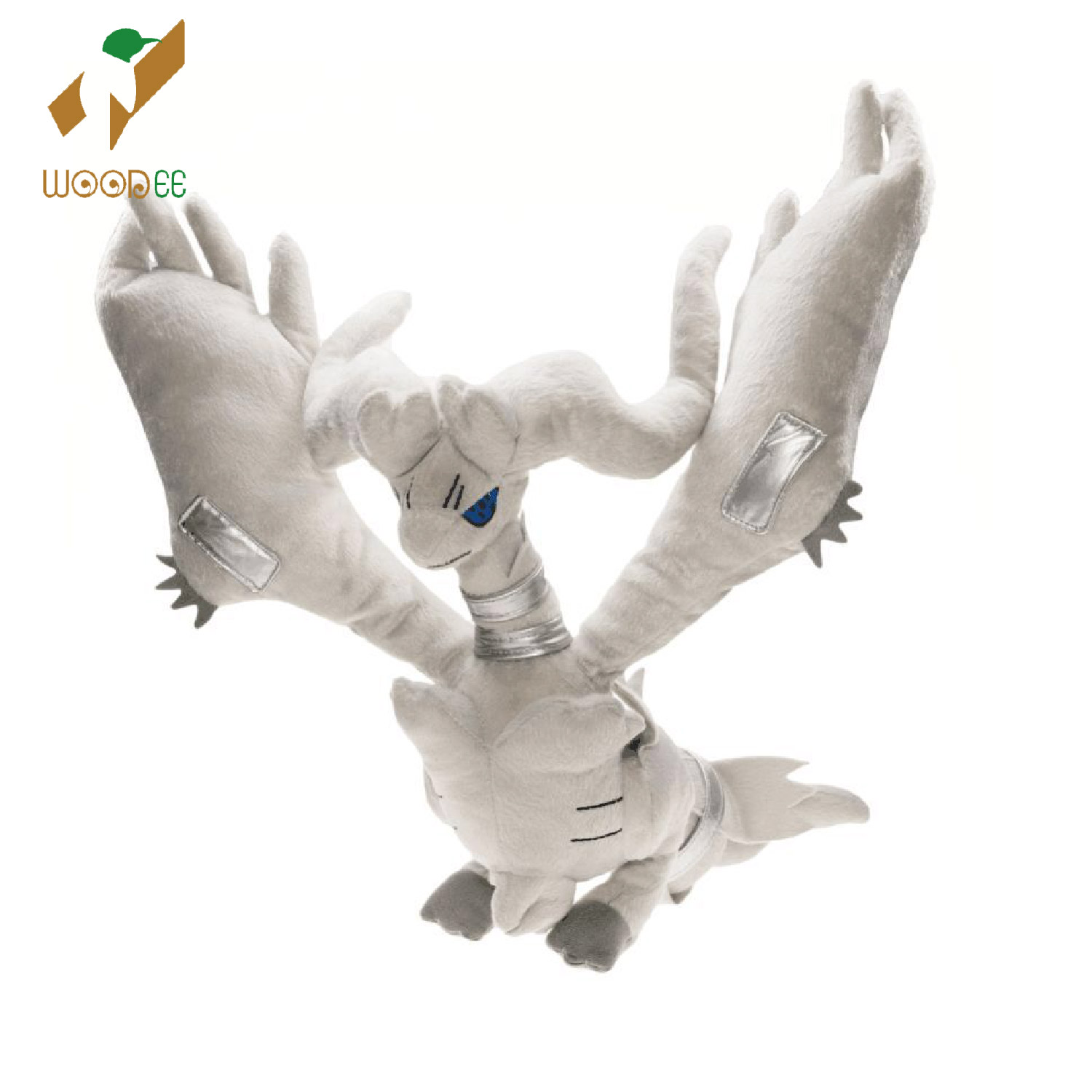 Gấu bông pokemon huyền thoại Reshiram 30cm