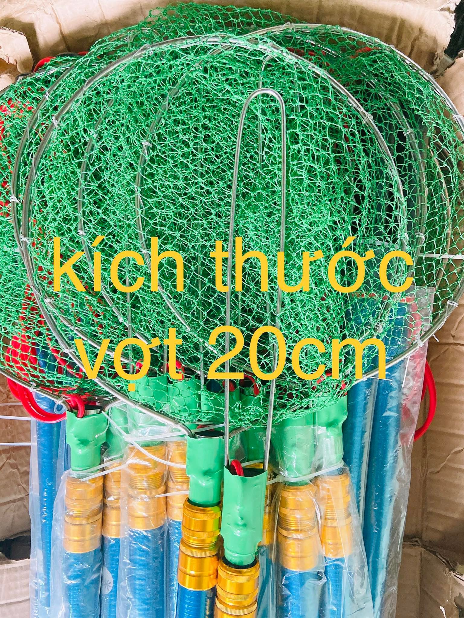 Cần vợt cá dài 2m2 cần vợt rút