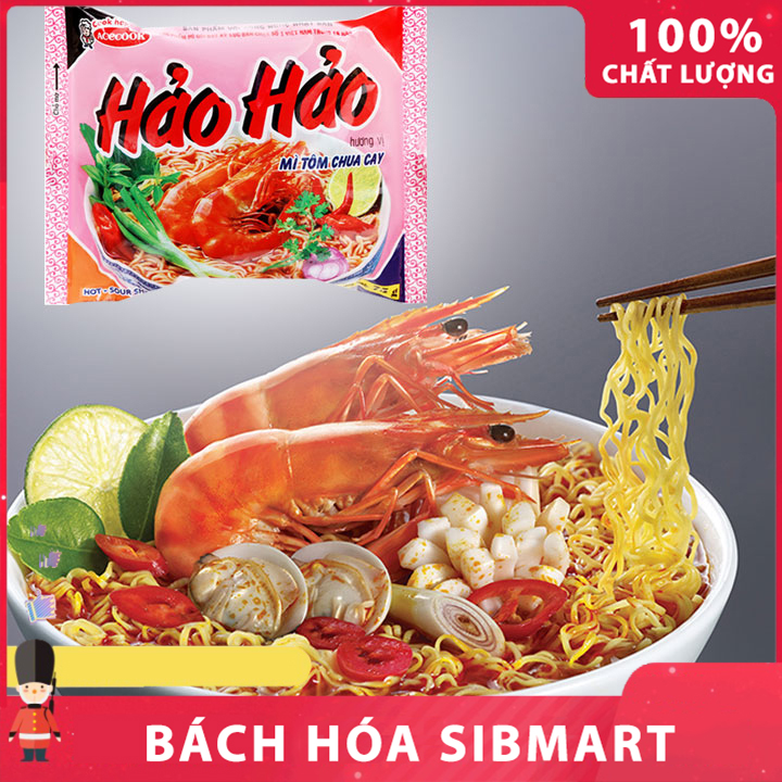 Mì tôm Hảo Hảo Acecook 75g - Bách Hóa SibMart - SA0001