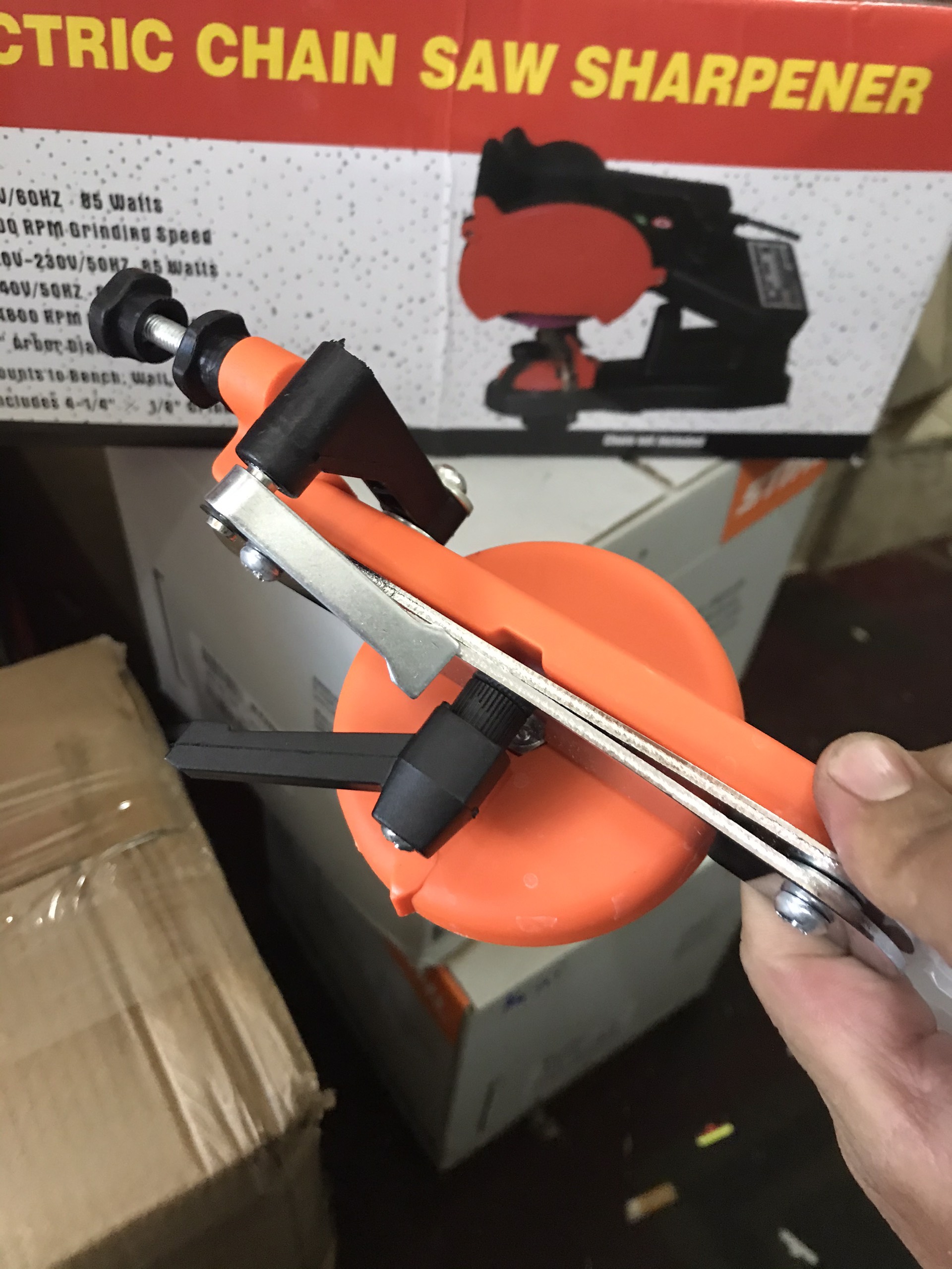 MÁY MÀI SÊN mài xích máy cưa Ảnh thật