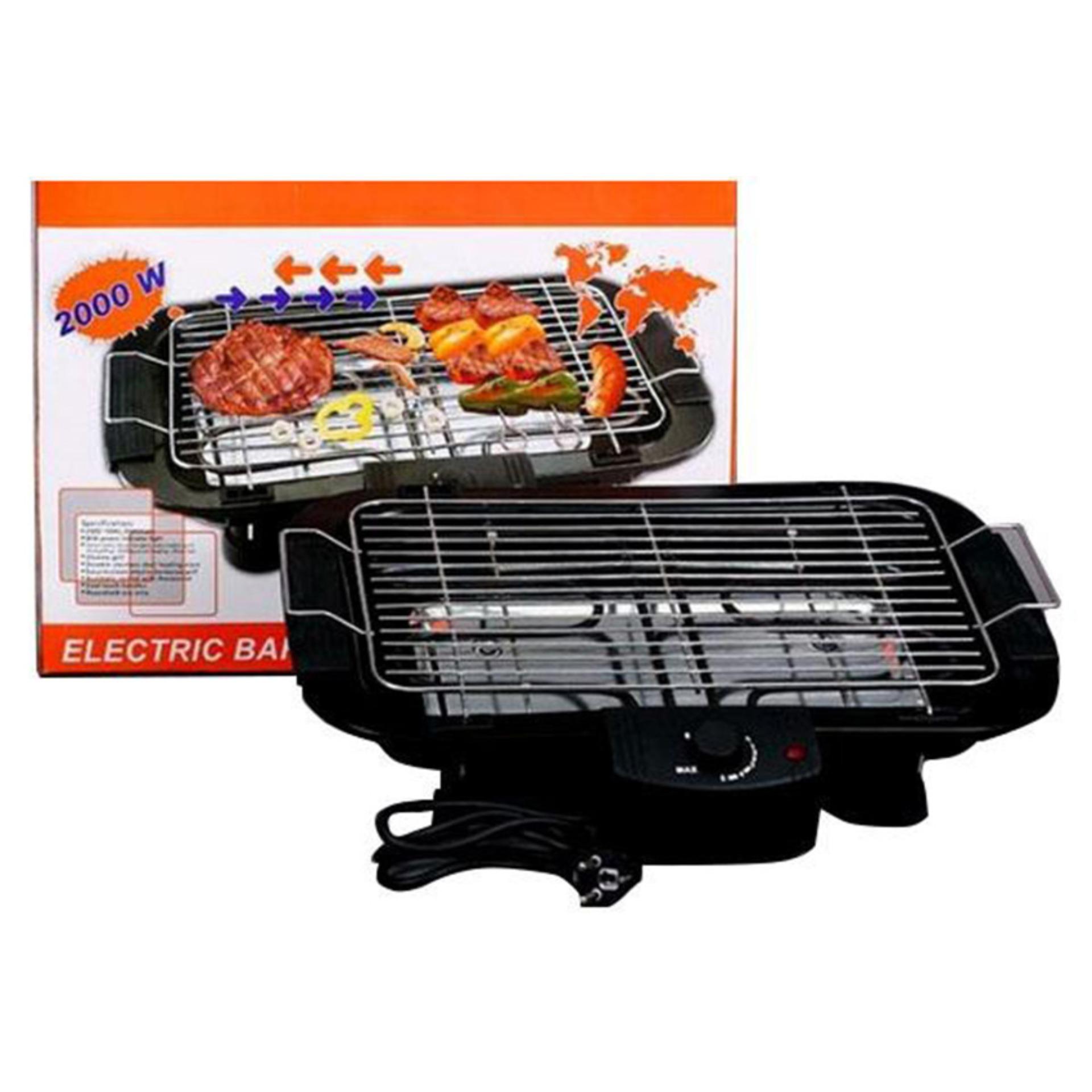 Bếp nướng điện cao cấp không khói Electric barbecue grill 2000W - xả hàng sập giá
