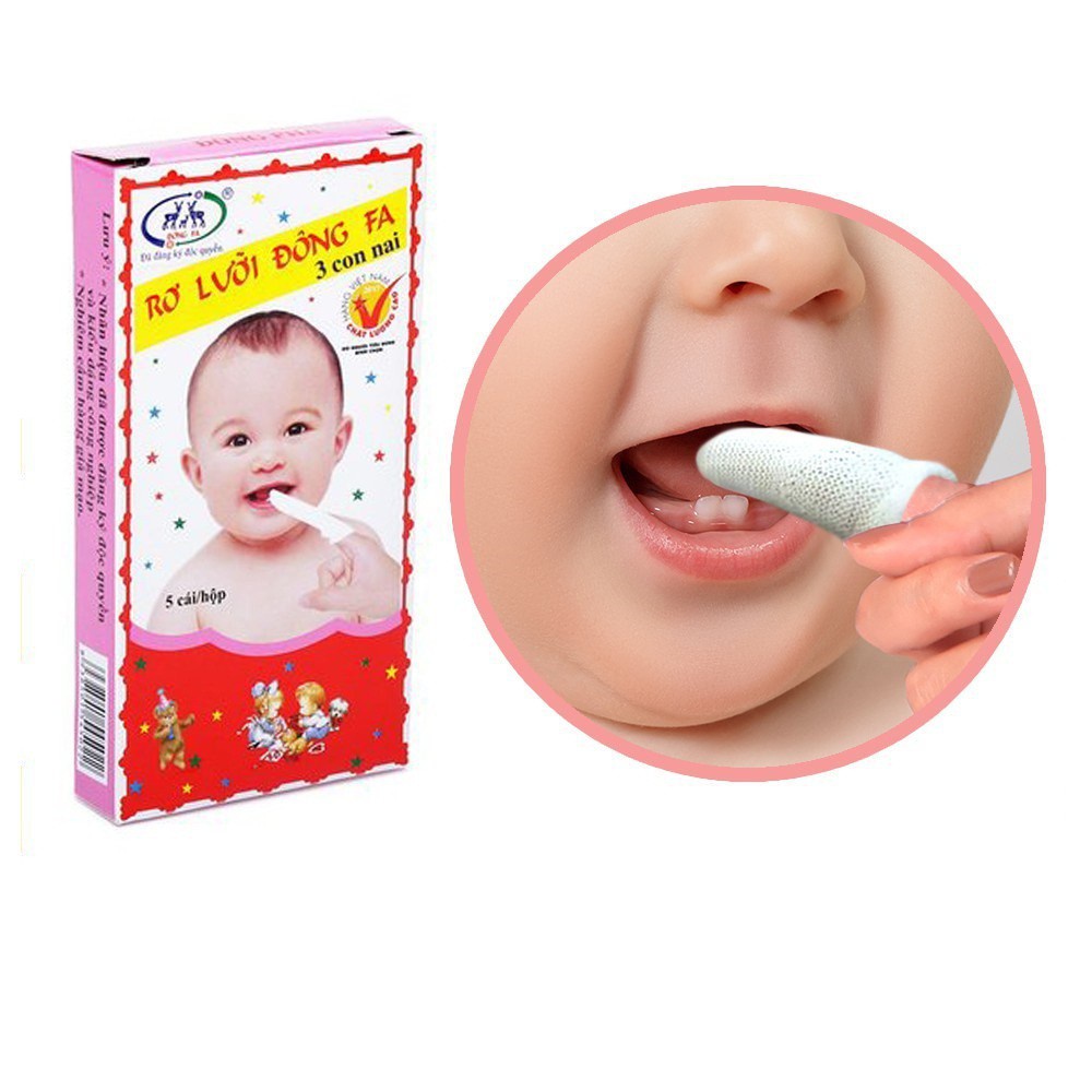 Tưa lưỡi đông pha, rơ lưỡi cho bé sơ sinh