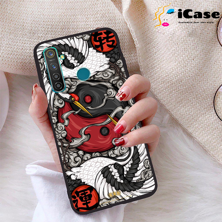 Ốp lưng Realme 5 Pro viền dẻo TPU BST Rong