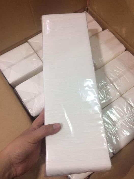 Giấy cây lau mặt siêu dẻo dai cho spa - Bịch 200 miếng