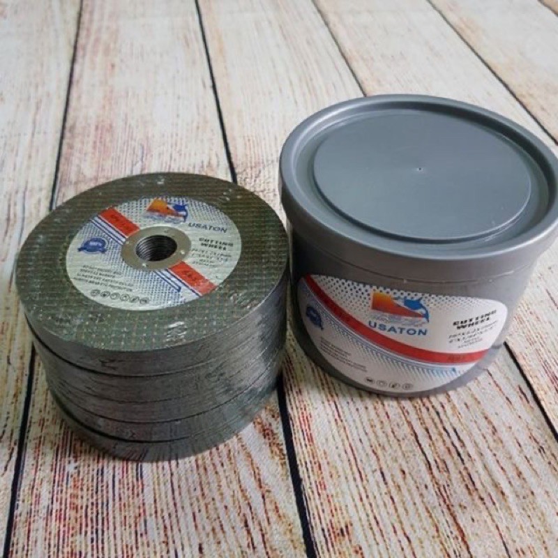 Đá cắt sắt - đá cắt inox xanh usaton 100mm loại 1