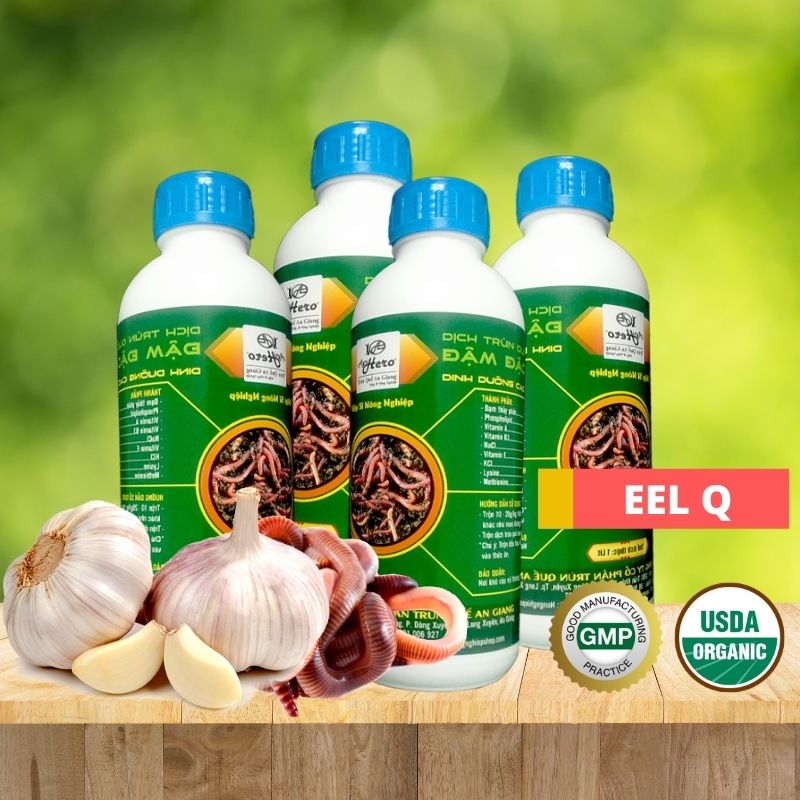 Chai Dịch Trùn Quế Đậm Đặc Eel Q Cho Lươn, Cá và BaBa ( 1 LÍT )