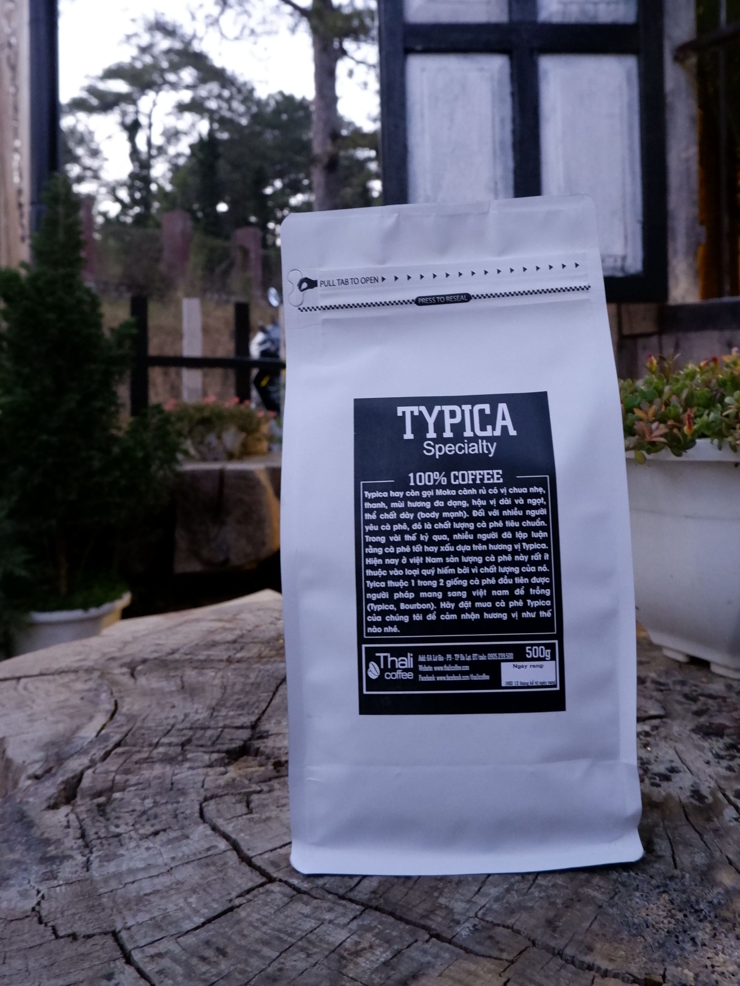 cà phê sạch moka Typica 1kg