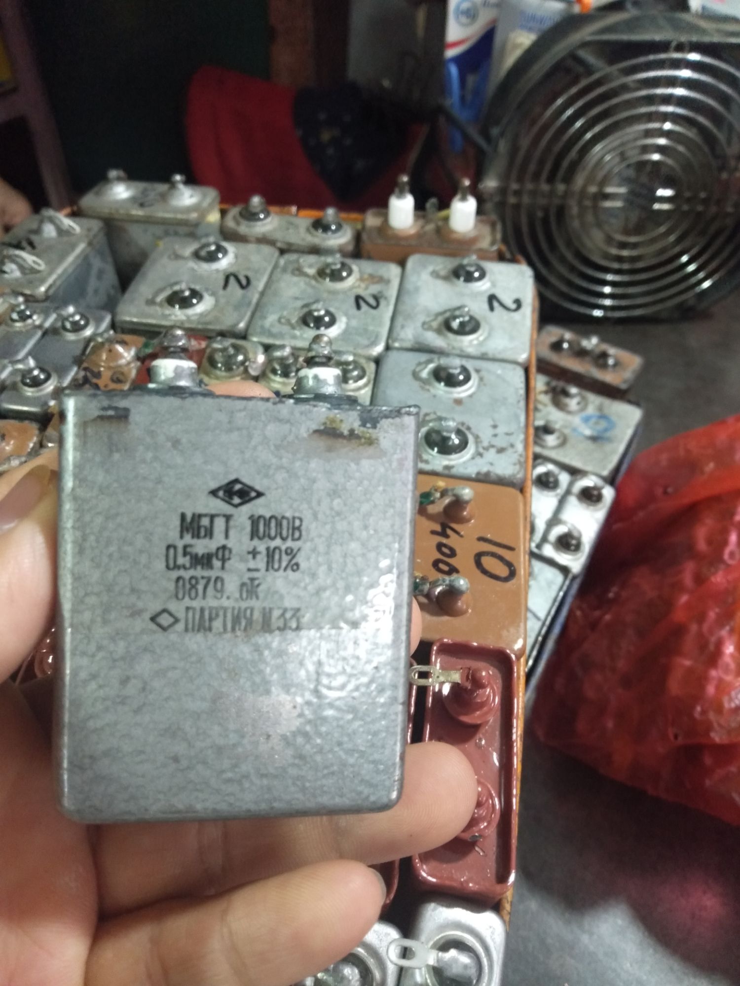 Tụ Nga 0.5uf 1000v