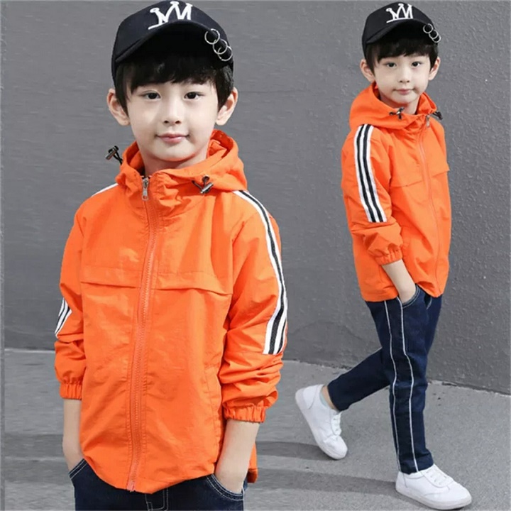 Áo khoác dù 2 lớp unisex cho bé siêu đẹp