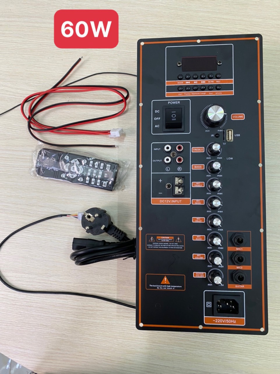 Bo công suất 60W- khuếch đại âm thanh