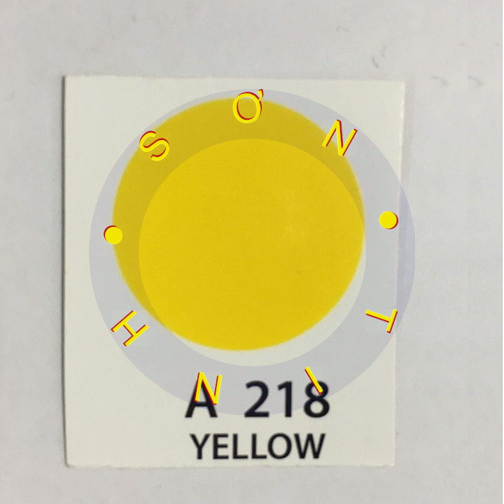 Sơn phun xịt màu vàng chanh A218 Yellow ATM